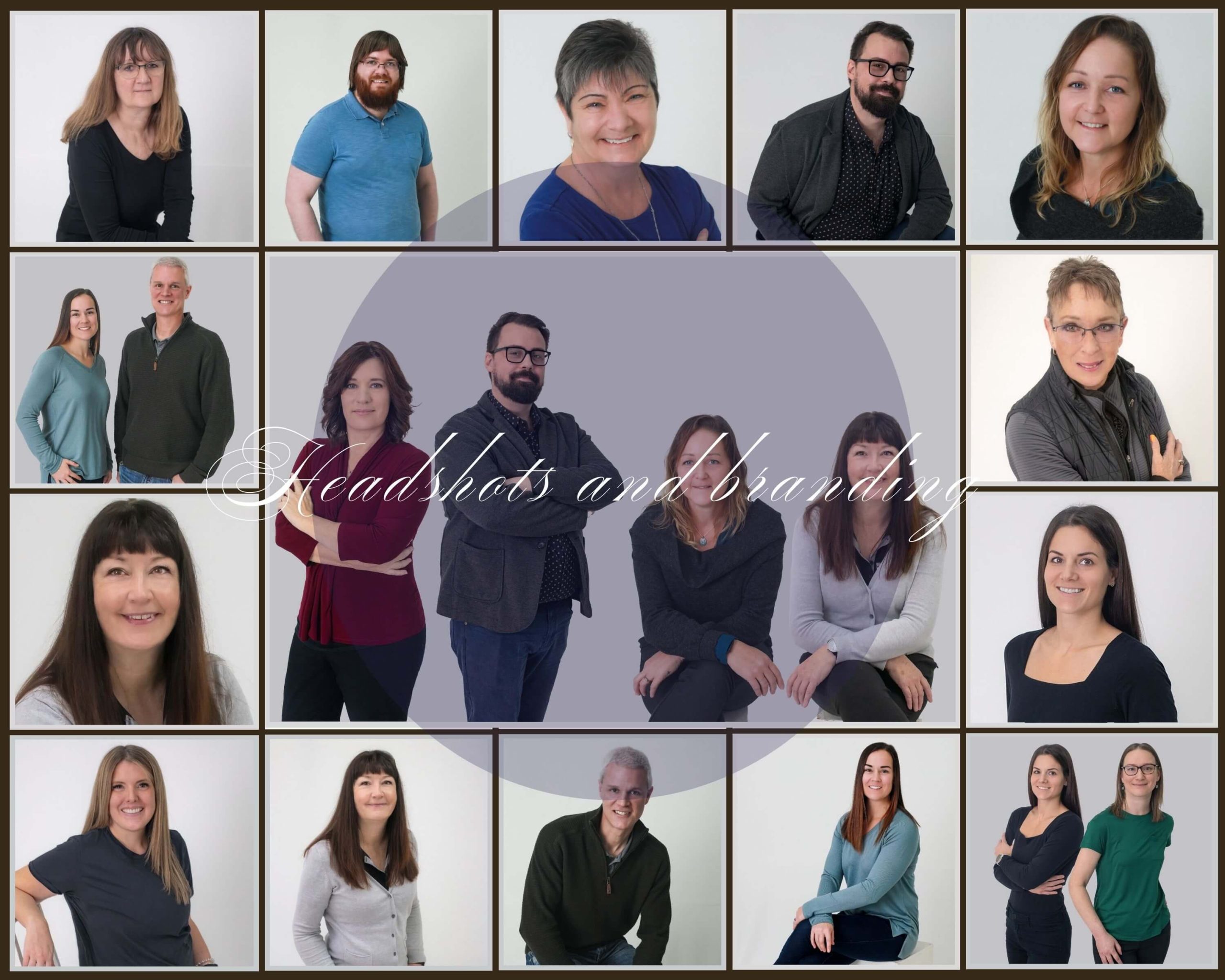 Kamloops Headshot Photographer reveal board