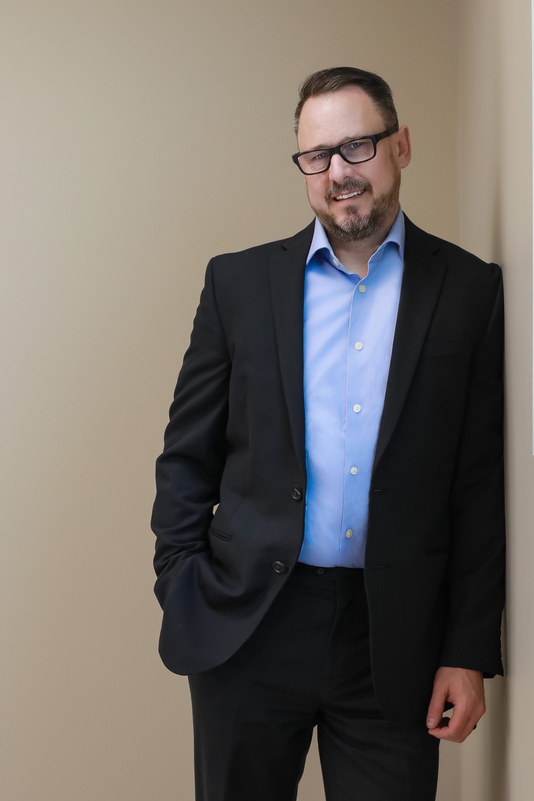 Dr Motyer Podiatrist professional headshot taken by Kamloops Headshot Photographer
